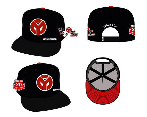 YOUNG GUNZ “TOUGH LUV” 20TH YEAR ANNIVERSARY BLACK SNAPBACK HAT